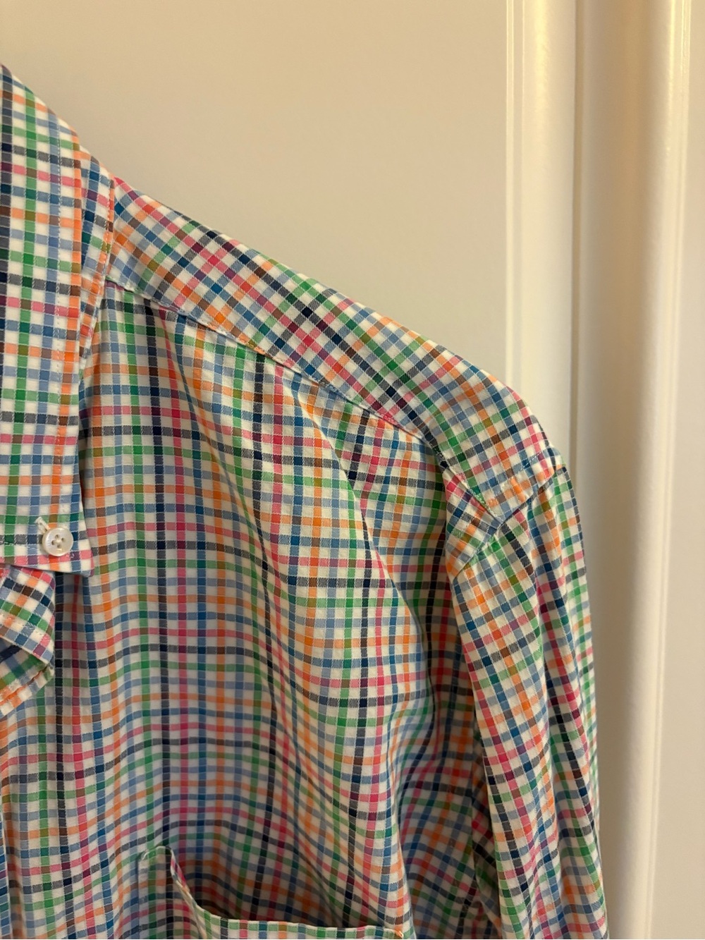 TailorByrd Collection Multicolor Plaid Button-Down Shirt - Picture 7 of 16